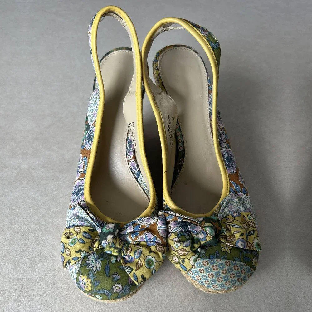 Patchwork Wedge Sandals ASO Alex Russo
